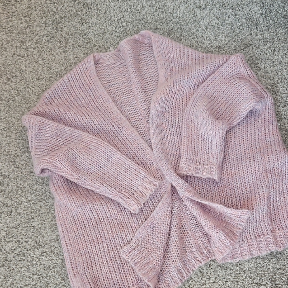 Cozy Pink Knit Sweater